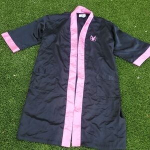 Playboy Black and Pink Robe with Logo